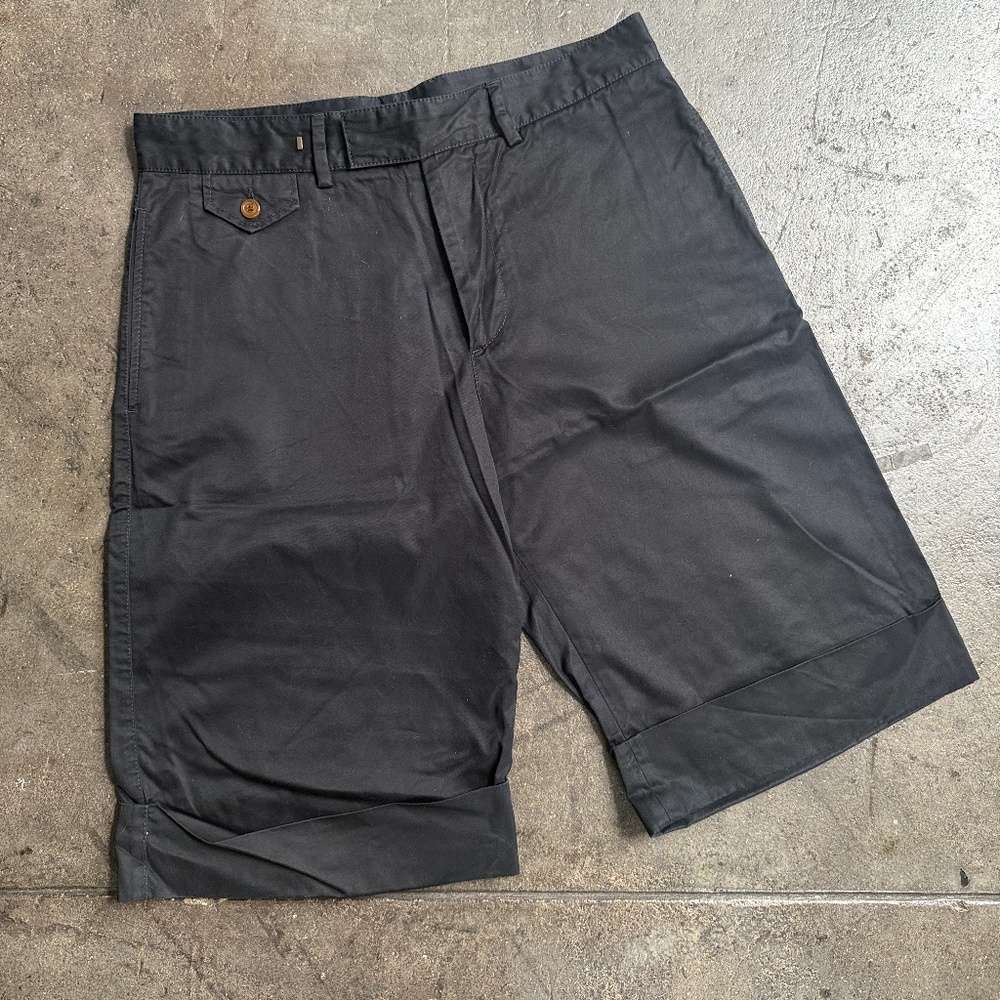 Vivienne Westwood 2011 Bermuda Shorts w/ Sewn in Cuff Size US 34 / EU 50 - 1 Pre